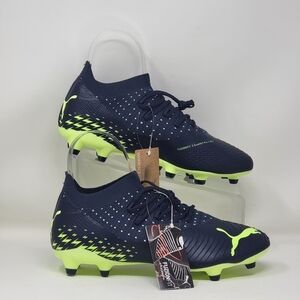 Puma Future Z 3.4 FG/AG 107094 01 Navy Green Football Shoes Womens Sz Multi New